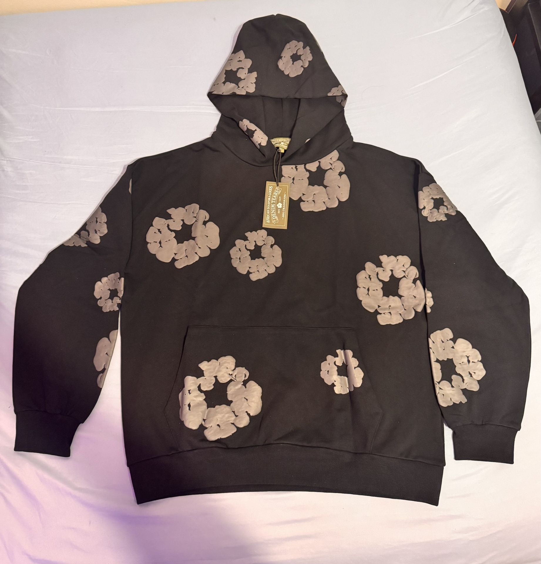 Black Denim Tears Hoodie