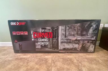 Deco Gear 49 inch Super Ultra Wide Curved Gaming Monitor