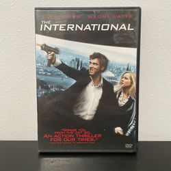 The International DVD Movie Clive Owen Naomi Watts Sony 2009
