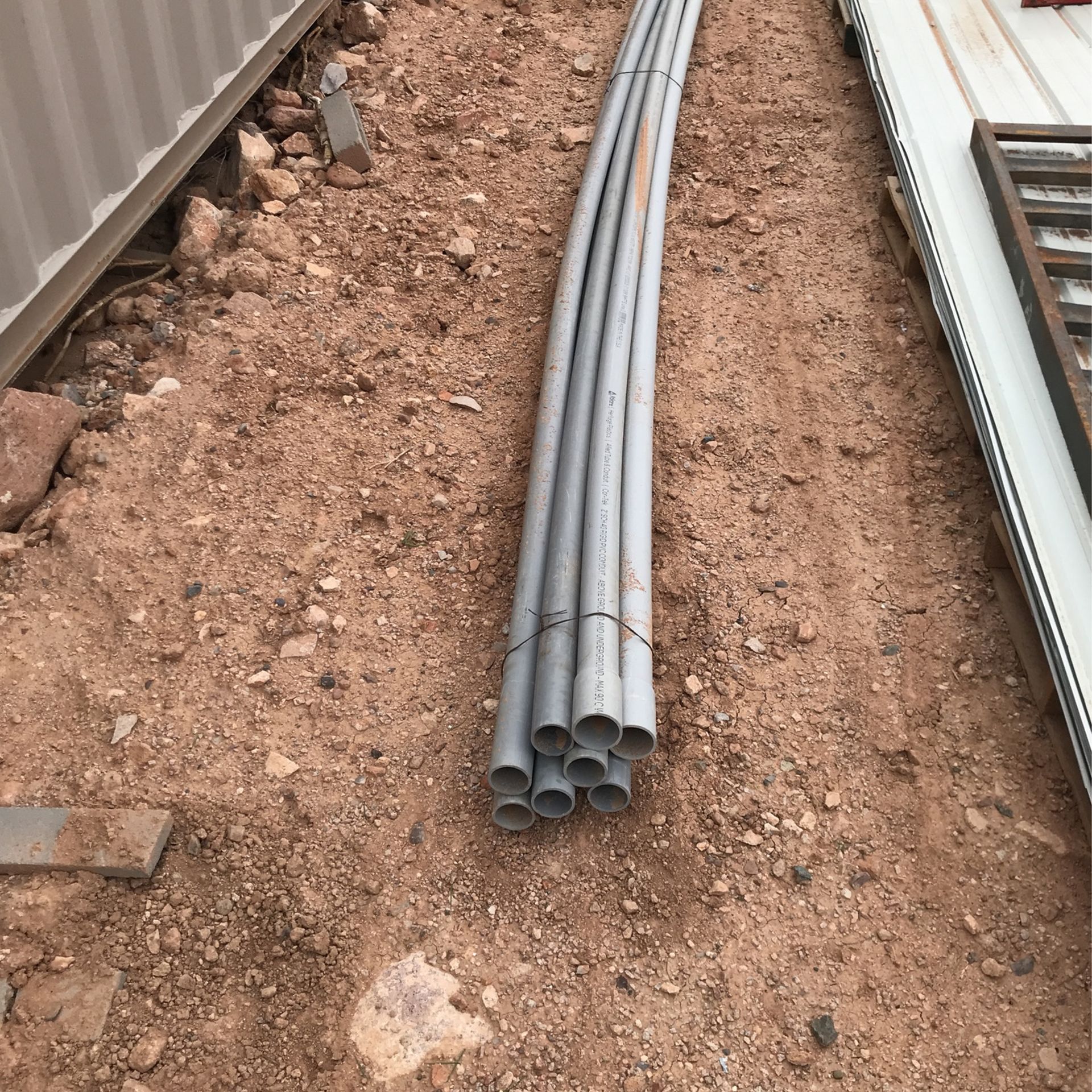 Electric conduit pipe 2"x20' lf
