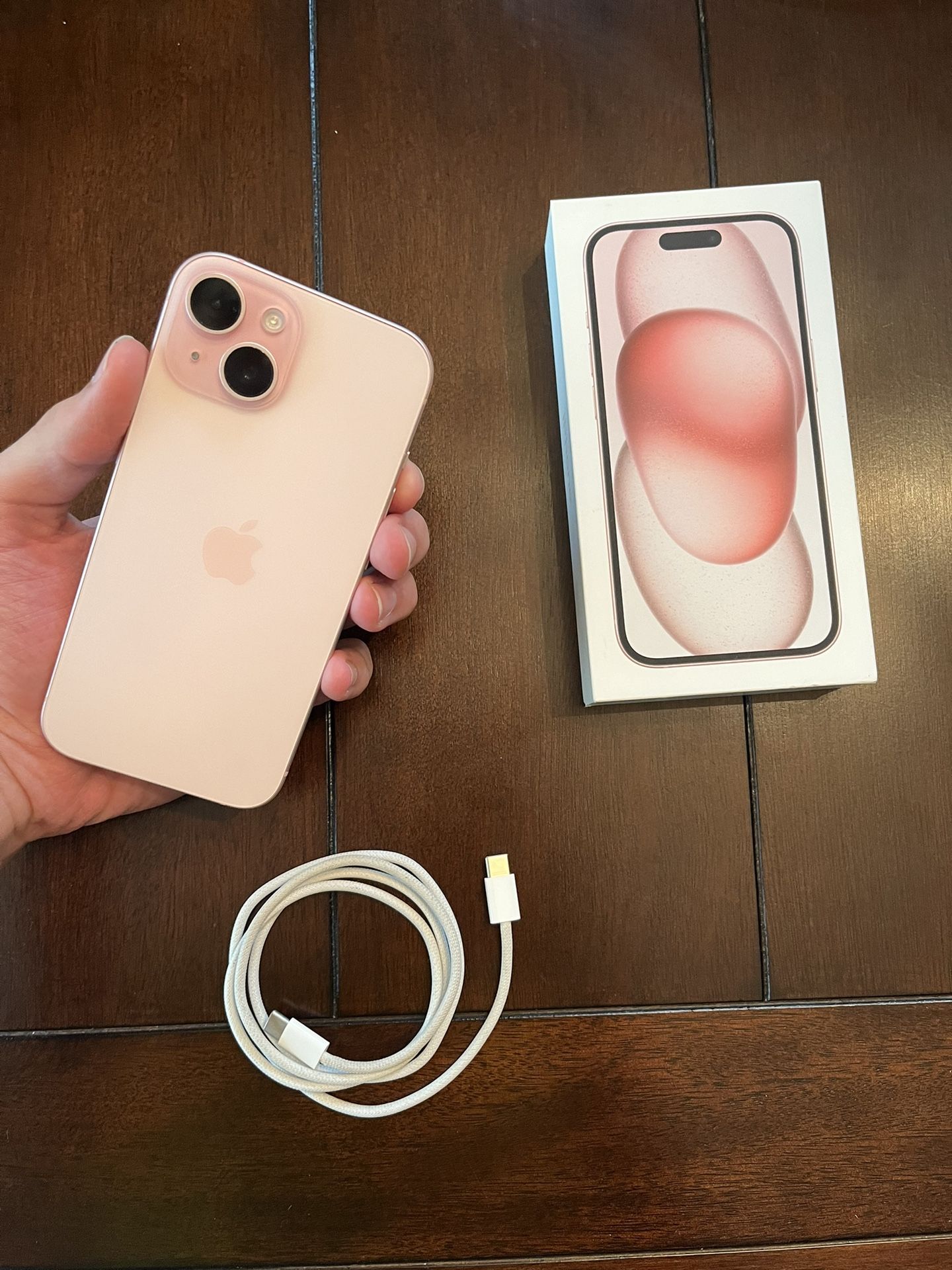 IPHONE 15 128GB PINK PRISTINE CONDITION