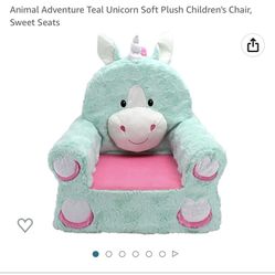 Plush Unicorn Chair