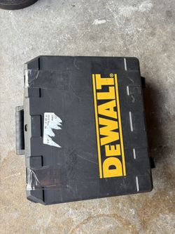 Dewalt carrying box $10