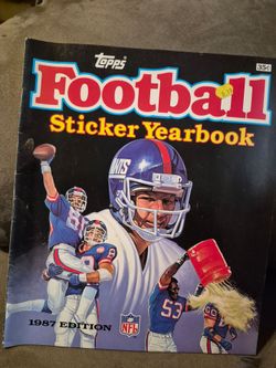 1987 sticker yearbook