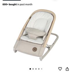 Maxi-Cosi Kori 2-in-1 Baby Bouncer Seat for Infants, Baby Rocker Chair, Portable Baby Bouncer, Classic Oat 