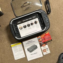 Power Smokeless Indoor Grill 1500 Watts TriStar Products Tested  No Box