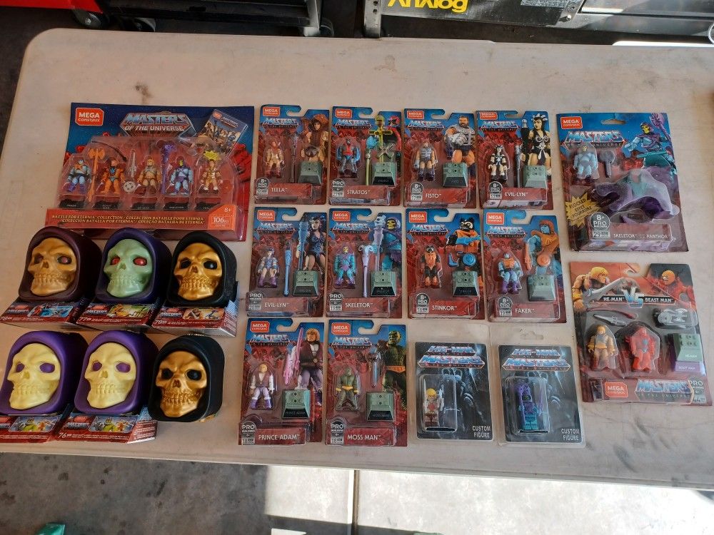 Mega Contrux Masters Of The Universe Bundle