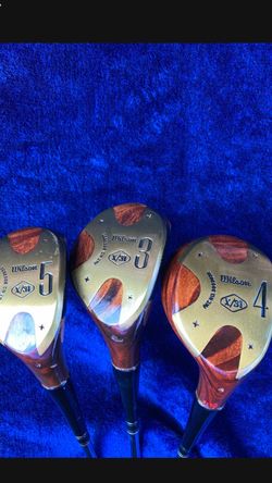 Wilson X-31 wood set