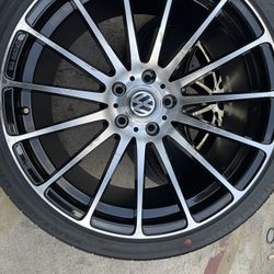 19” New Wheels & New Tires For VW PASSAT