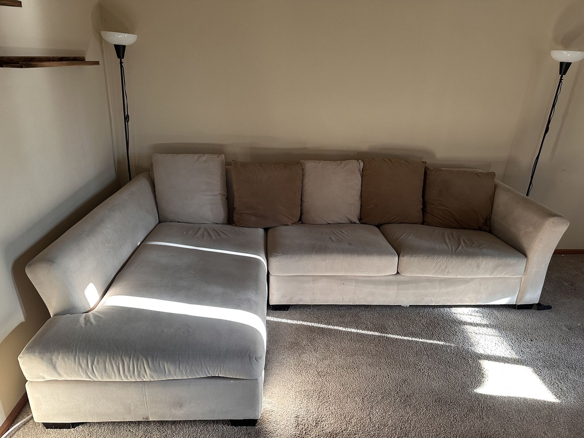 Tan Sectional Couch