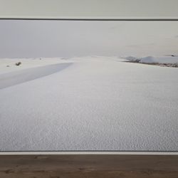 White Sands Landscape Print - Floating Frame!