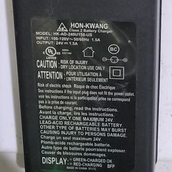 E Bike Charger 24 V   1.5 A