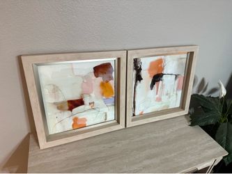Framed Abstract Art - Set of 2