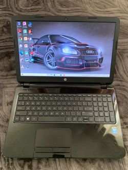 15.6"inch Intel Celeron HP Laptop, 500GB HDD, 4GB RAM, HDMI, Inbuilt Bluetooth, SD Card Reader And a WebCam