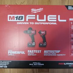 Milwaukee M18 Fuel 2 Tool Combo Kit