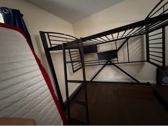 Bunk bed with desk under GIVE ME OFFERS
