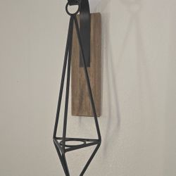Wall Hanging Candle Holders (2 pc)