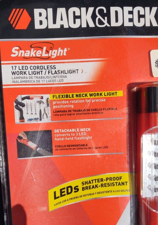 Black & Decker Snake Light for Sale in South Attleboro, MA - OfferUp