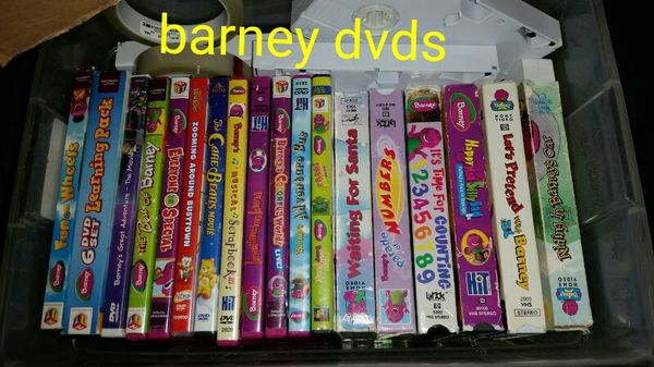 barney dvd lot barney dvd lot
