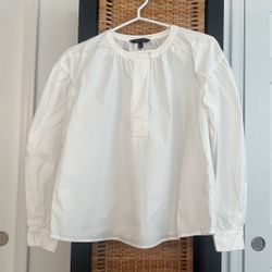 Banana Republic White Blouse 