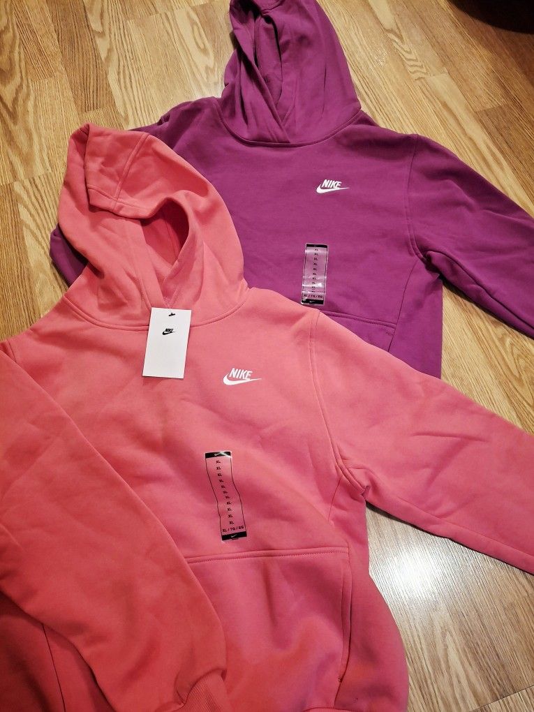 2 Kids XL girls Nike Hoodie Sweatshirt New