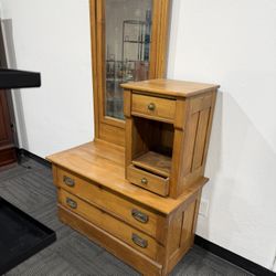 Eastlake Dresser with Mirror