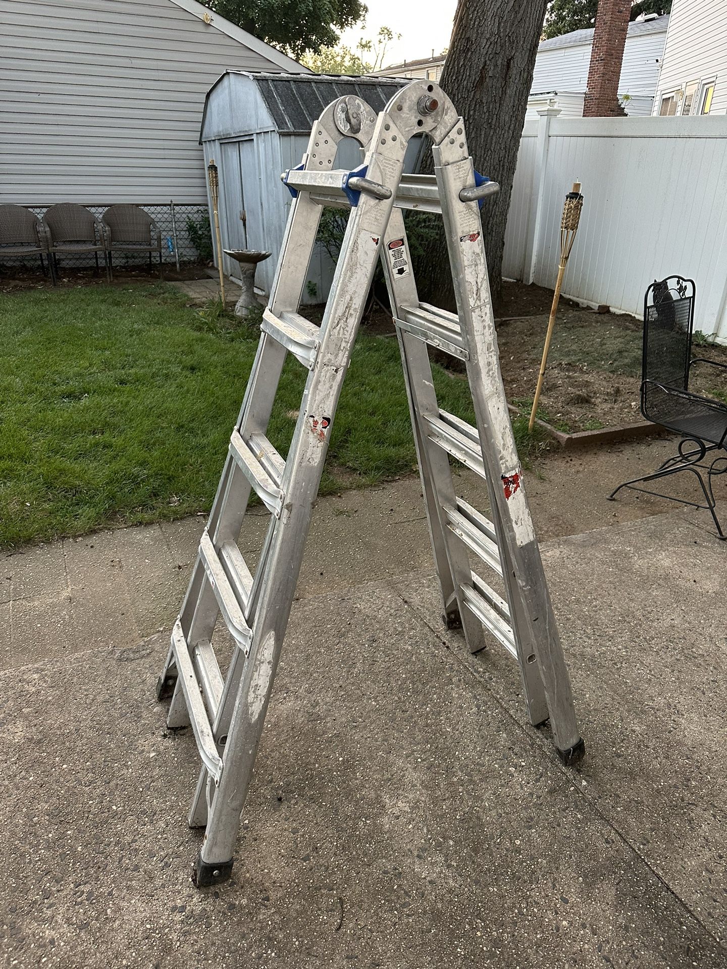 22ft Werner Multi Position Ladders