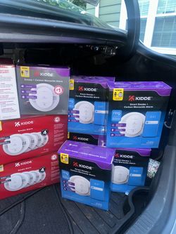 KIDDIE SMOKE ALARMS & SMOKE + CARBON MONOXIDE ALARMS WIRED & WIRELESS
