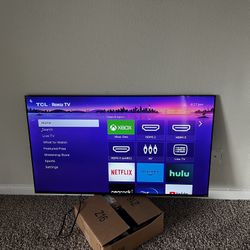 55 INCH TCL ROKU TV