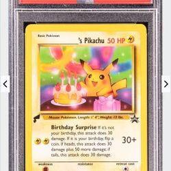 2000 Pokemon World Birthday Pikachu