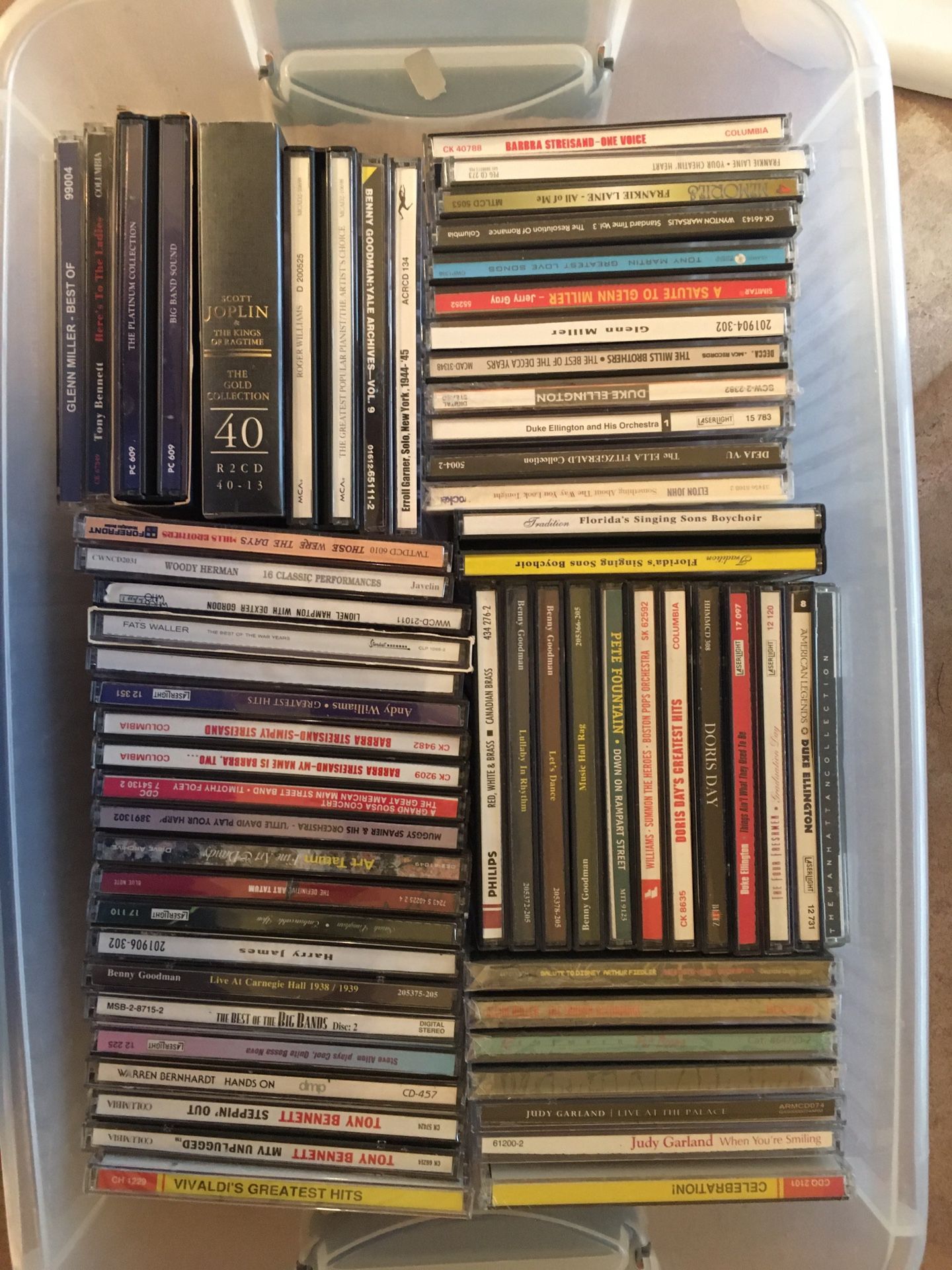 Music CD’s (lot of 65) various titles -see photos