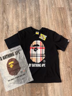 Bape x burberry  XL