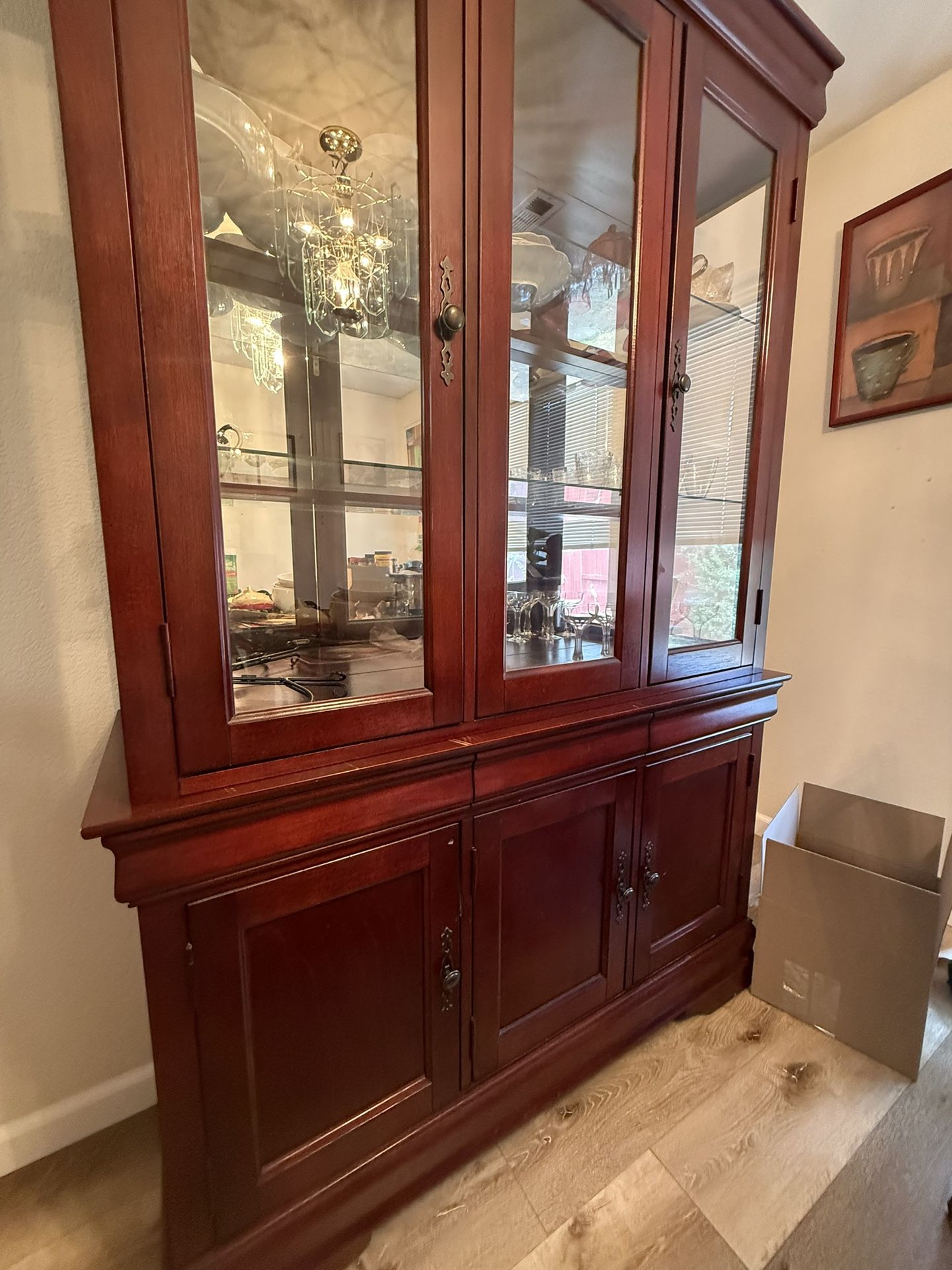 Cherrywood China Cabinet
