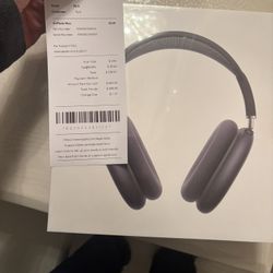 Apple AirPros Max Headphones Brand New Sealed 