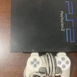 Sony PlayStation 2 with controller 