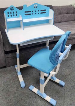 Kids adjustable study table and chair