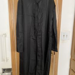 Capa Negra Para Graduación Size:XL For Adult 