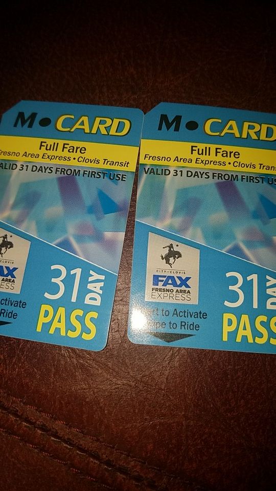Bus Passes