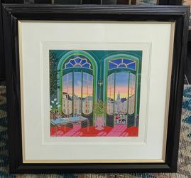 Fanch Ledan Signed Numbered Framed Serigraph