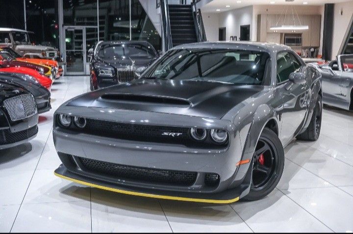 Hoods Dodge Challenger Demon Style Hood SCOOP 08 09 10 11 12 13 14 15 16 17 18 19 20 21 22 23 2008 2009 2010 2011 2012 2013 2014 2015 2016 2017 2018