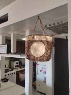 Coach Tote Signature Laura Secret Admirer RARE