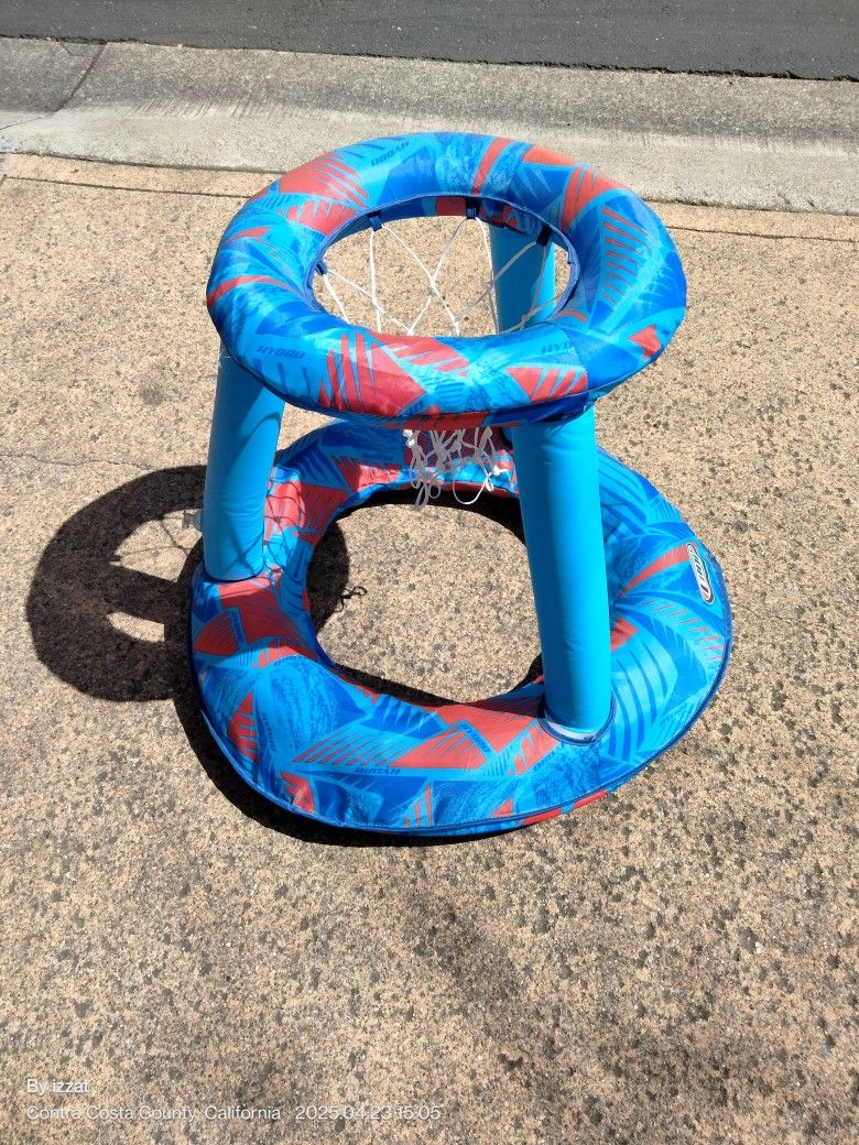 Swimming Pool Basketball Hoop