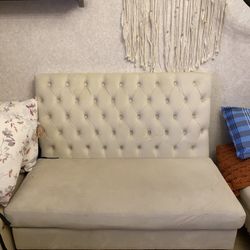 Ellayne 50" Velvet Armless Loveseat From Wayfair 