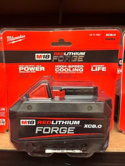 Milwaukee m18 forge xc 8.0 battery