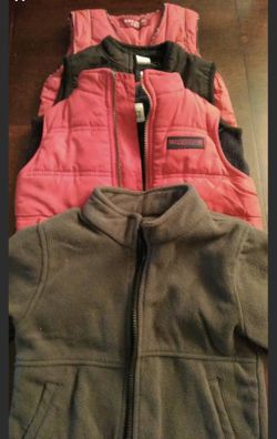 Boys Fall/Winter Vests/Jacket (2T)