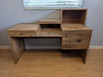 Custom computer desk