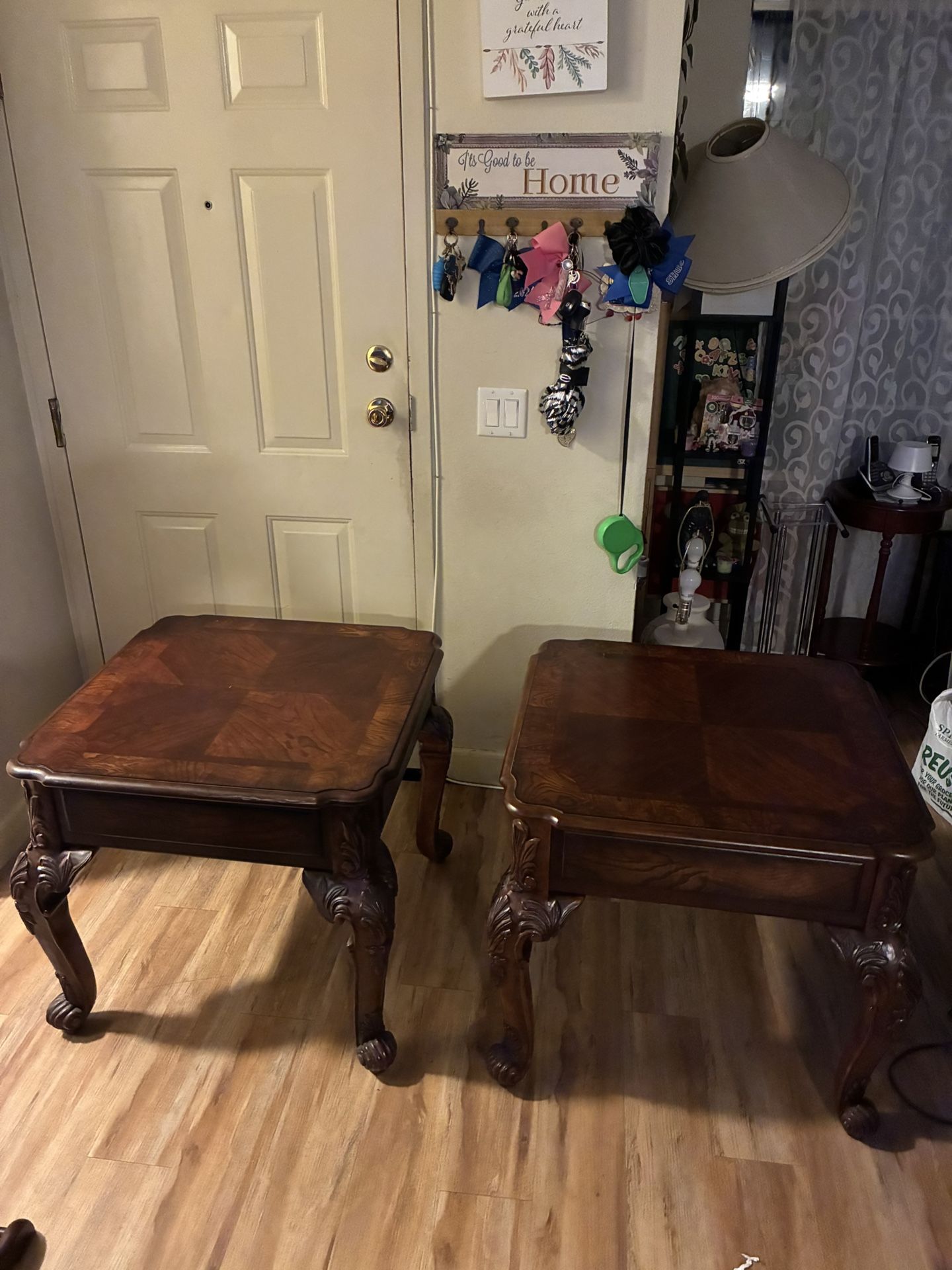 Beautiful Antique End Tables