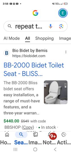 BB2000 bidet