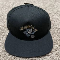 Vans Hat Cold Ones Off The Wall Black Snapback Cap One Size NWT