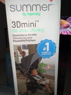 Summer by Ingenuity 3Dmini Convenience Umbrella Stroller